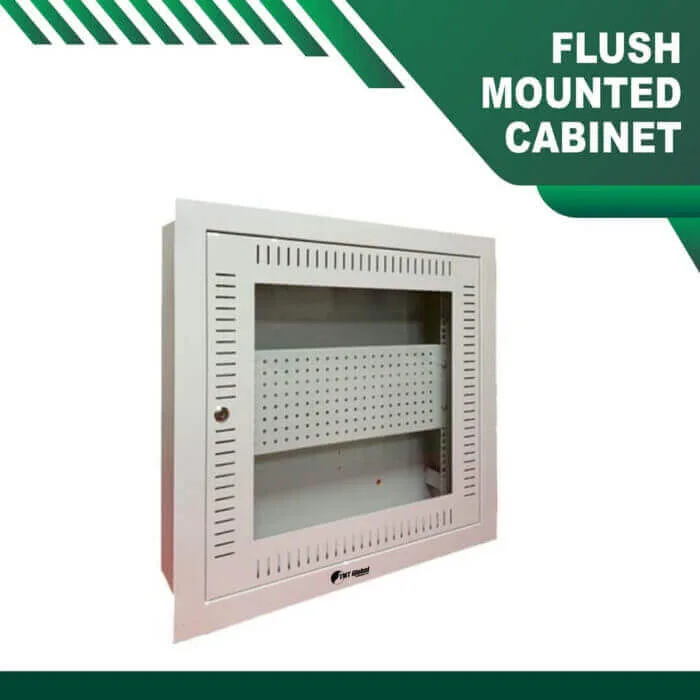 12U Cabinet ONU Flush Mounted 600x150mm