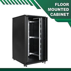 18U Cabinet floor Mounted 600x600mm