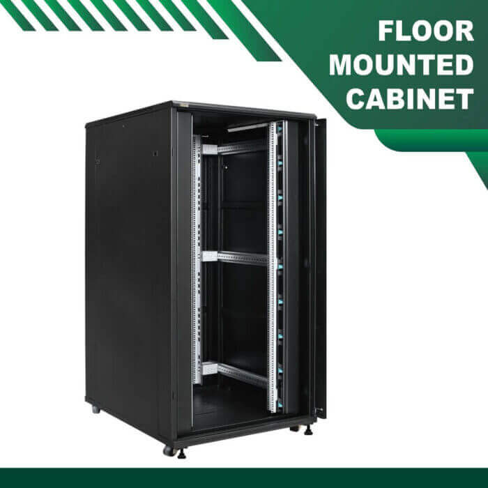 18U Cabinet floor Mounted 600x600mm