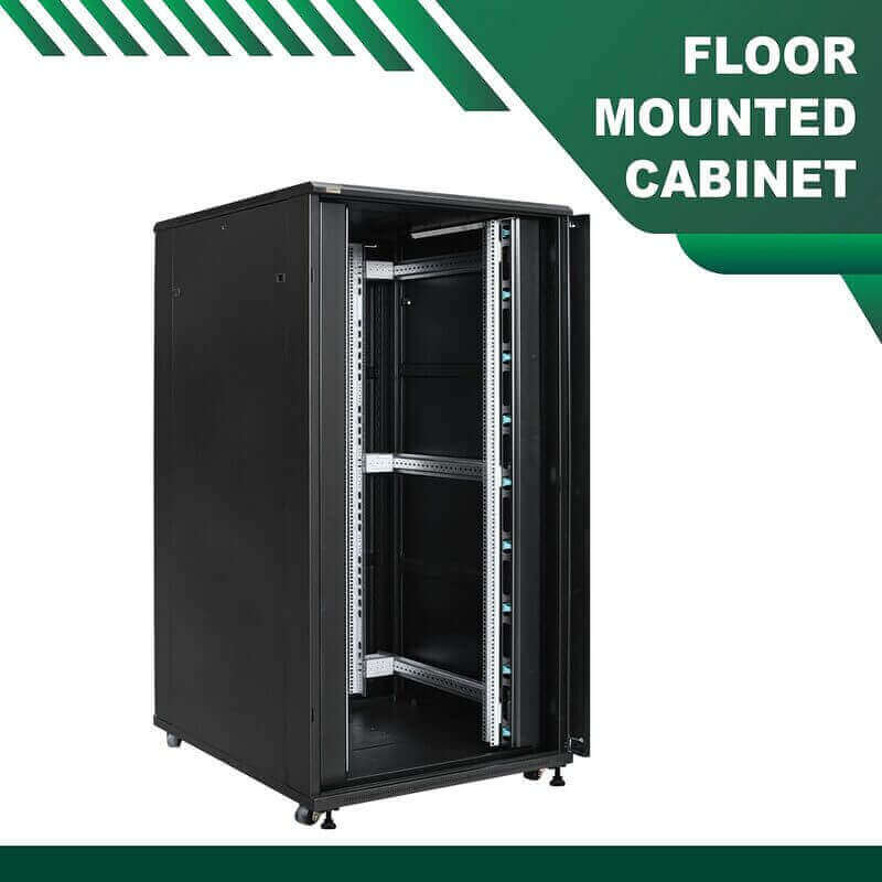 18U Cabinet floor Mounted 600x800mm