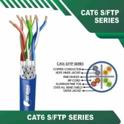 Cat6 s ftp 6x536MPX PVC Cable 23 awg 4 pair 305m Cat6 s ftp 6x532BPX PVC Cable 23 awg 4 pair 305m cat 6 s ftp 23awg 4 twisted pair Network Cable 305m