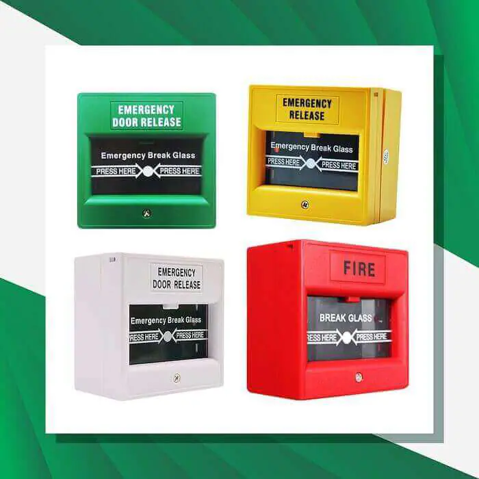 Glass Break Door Emergency Exit