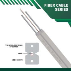 2 Core FTTH fiber optic Drop cable G 657/A1/A2 single mode