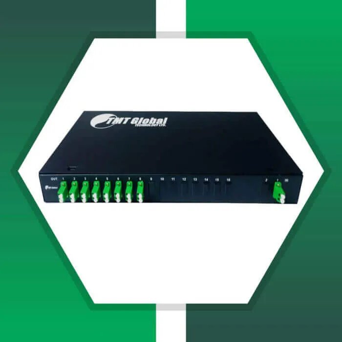 Fiber Optic Splitter LC-APC Rack Mounted 2X16