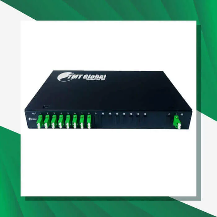 Fiber Optic Splitter LC-APC Rack Mounted 2X16