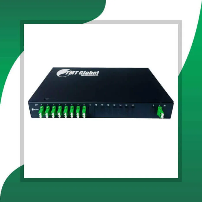 Fiber Optic Splitter LC-APC Rack Mounted 2X16