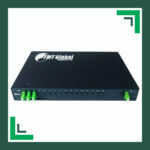 Fiber Optic Splitter LC-APC Rack Mounted 2X6