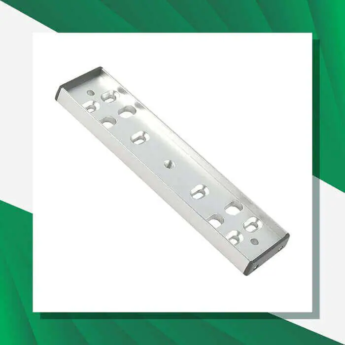 L bracket for magnetic locks