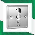 Push button door exit
