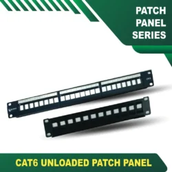 12 port patch panel cat6 12 inch Unloaded 24 port patch panel cat6 19 inch Unloaded cat6 patch panel 24 port 19 inch Unloaded PATCH PANEL