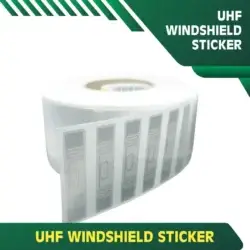 uhf sticker UHF Readers Windshield
