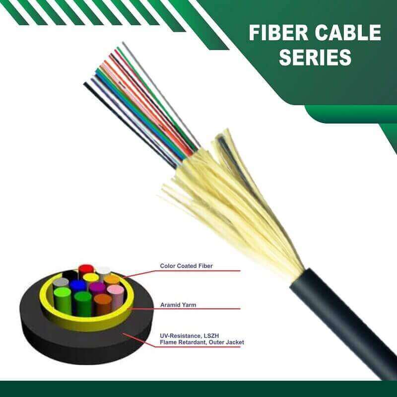 12 core fiber optic cable G652D Multi Core single mode ffiber optic cable Multi Core single mode 12core G652D
