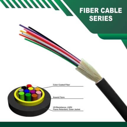 Fiber Optic Cable Multi Mode Indoor-Outdoor OM2 24Core