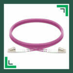 Fiber Optic Patch Cord Multi Mode LC-LC-UPC Duplex LSZH OM4