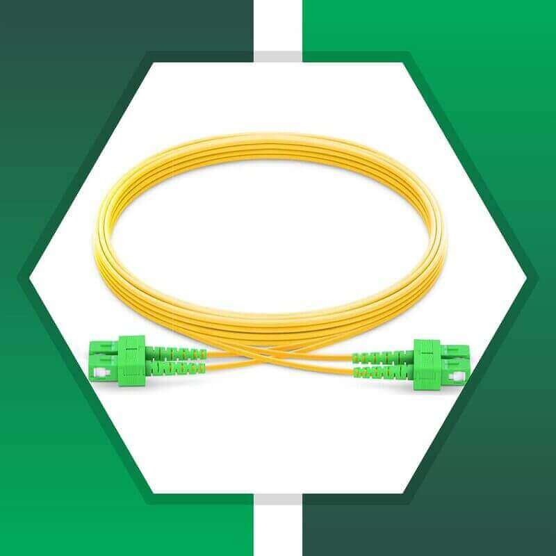 OS2 Fiber Optic Patch Cords Fiber Optic Patch Cord Single Mode SC-SC-APC simplex LSZH