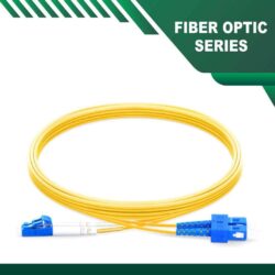 sc to lc upc duplex fiber patch cord lszh single mode 1-100 meter