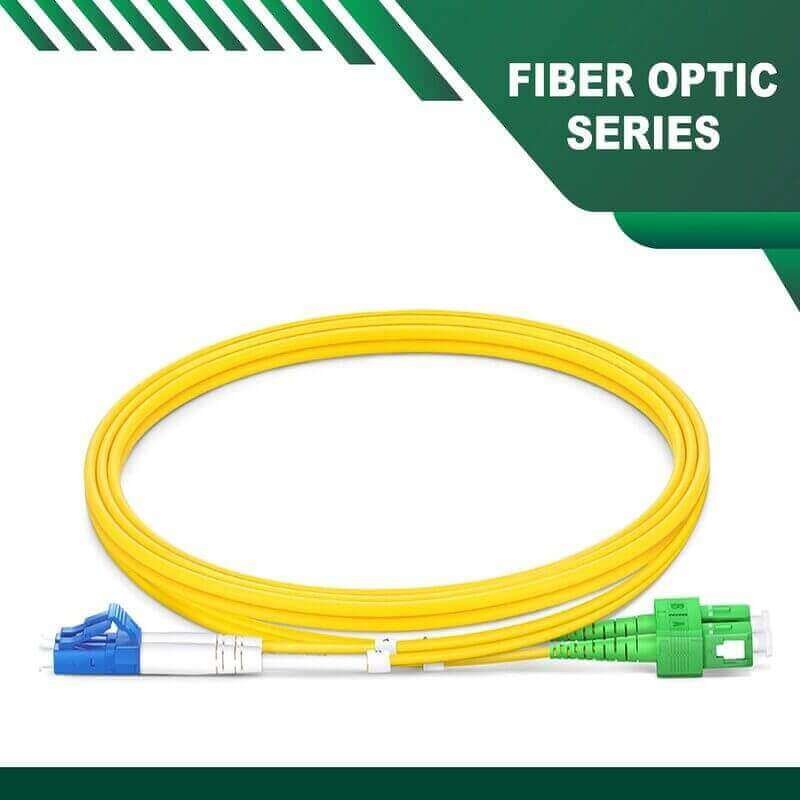 Fiber Optic Patch Cord Single Mode SC-APC-SC-UPC Simplex LSZH Fiber Optic Patch Cord SM SC-APC-LC-UPC Duplex LSZH