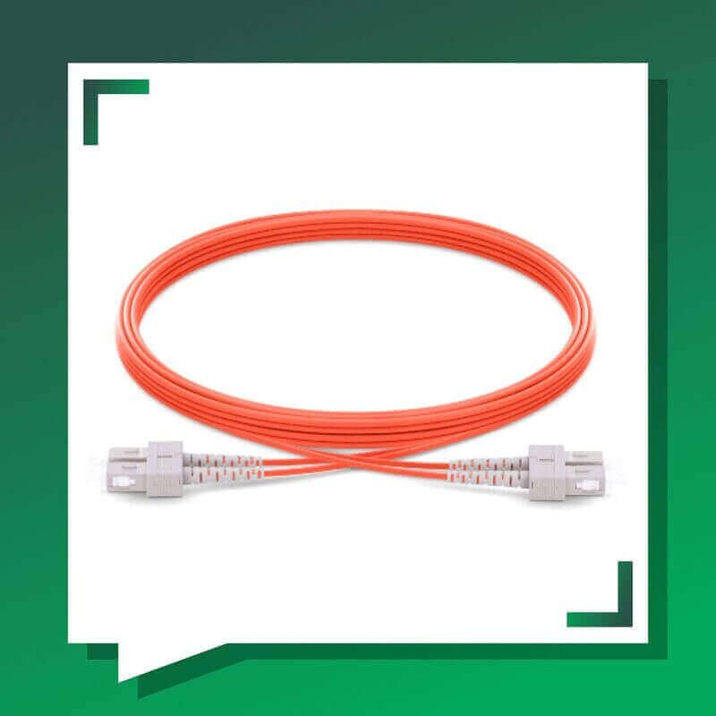 Fiber Optic Patch Cord Multi Mode SC-SC-UPC Duplex LSZH OM2