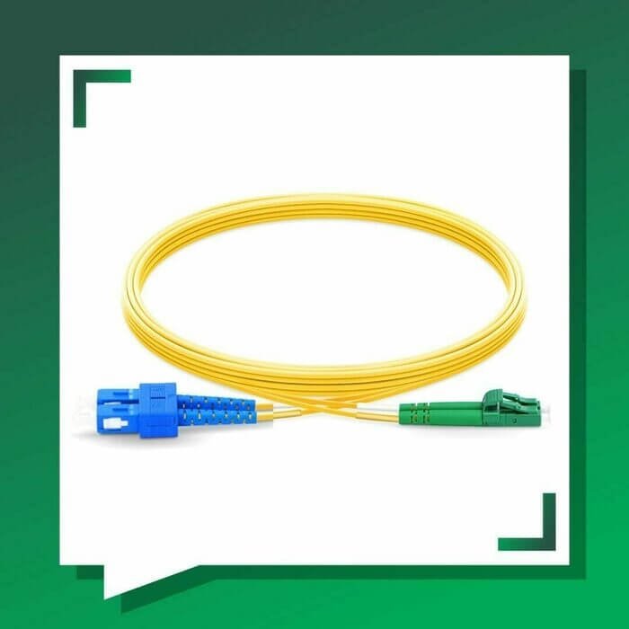 lc apc to sc upc duplex fiber patch cord lszh single mode 1-100 meter