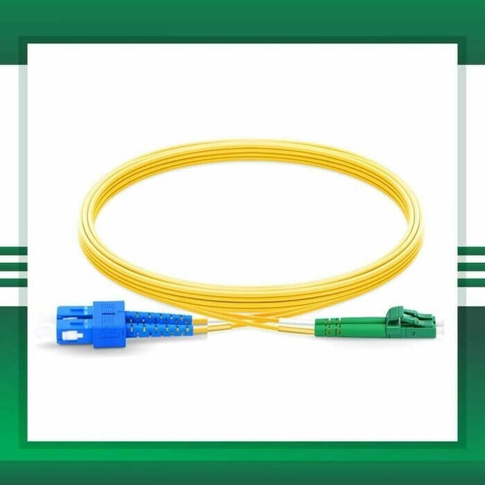 lc apc to sc upc duplex fiber patch cord lszh single mode 1-100 meter
