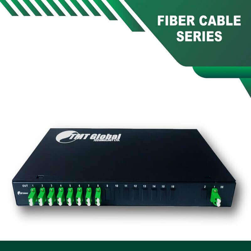 Fiber LC APC Splitter 2X16 Rack Mounted Fiber Optic Splitter LC-APC Rack Mounted 2X16