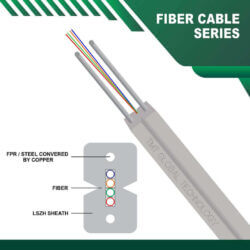 4 Core FTTH fiber optic Drop cable G657 A1 A2 Single mode indoor