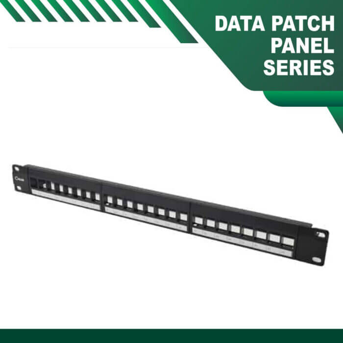 cat6 Patch Panel 19inch 12port Unloaded