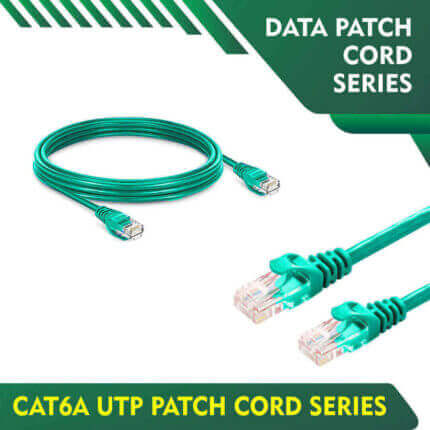 cat6a 23awg utp patch cord series 0.15 meter - Aqua 15m cat6 24awg utp patch cord