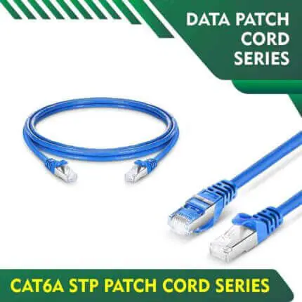 cat6a 23awg bc stp patch cord series 0.15 meter cat6a ethernet stp patch cord series 40 meter cat6e patch cable 23awg stp 0.15 meter