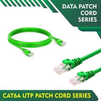 ethernet color code cat6a utp patch cord 15 meter