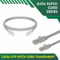 10 meter rj110 to rj45 patch cord cat6 utp 24 awg Cat6a utp 6A3RMGXX Transparent Patch cord cat 6 cable color code cat6a utp 10 meter
