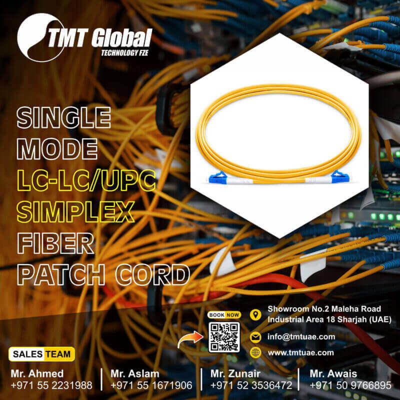 SINGLE MODE LC LC UPC SIMPLEX FIBER PATCH CORD