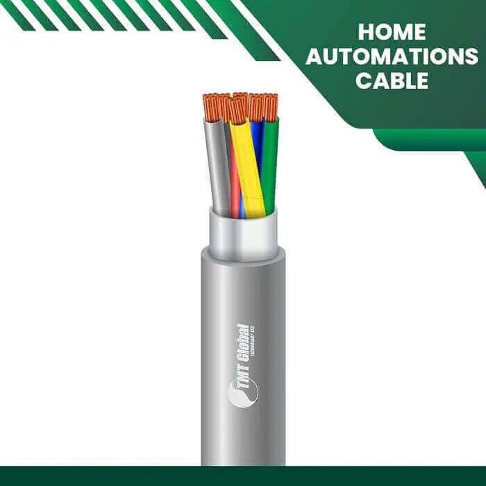 Shielded 6 core Smart Home Automations Cable 16 awg Home Automations Cable Shielded 6core 1.5mm 305m