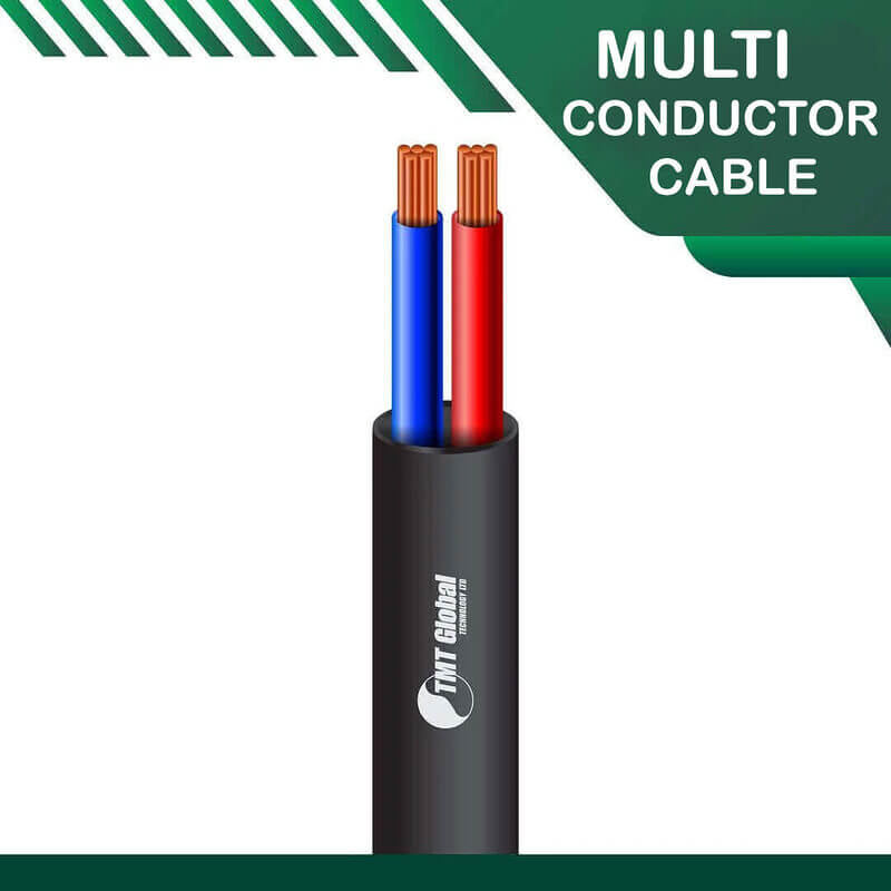 2 core Multi conductor cable outdoor 16 to 24 awg 305m
