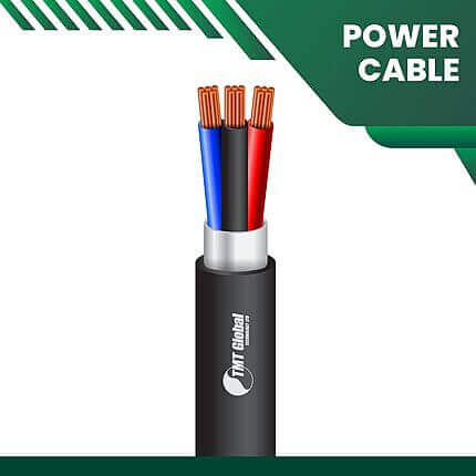 Power Cable 3core Shielded Outdoor 1.5mm 305m