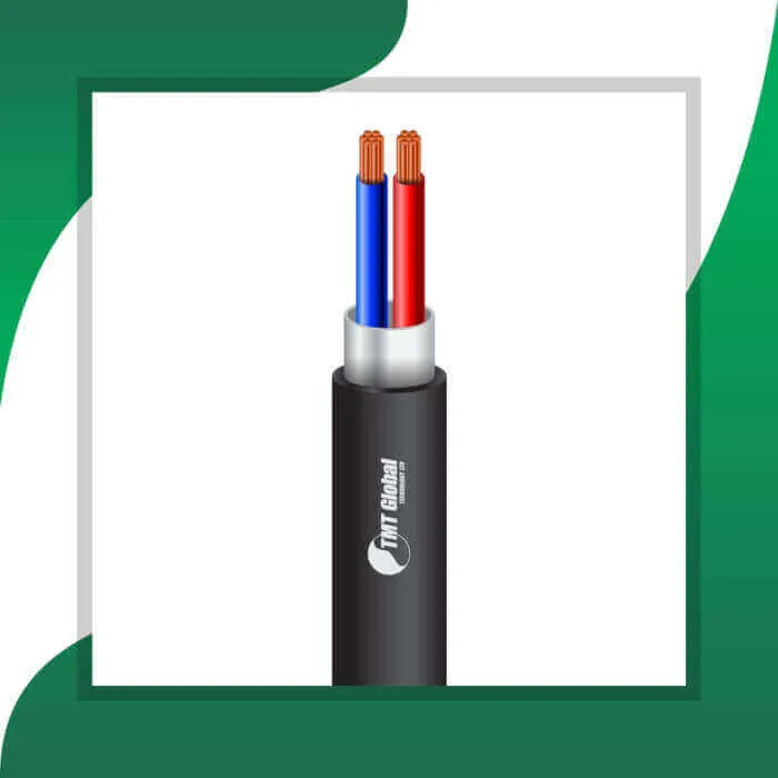 Security Cable 2core Shielded Outdoor 1.5mm 305m