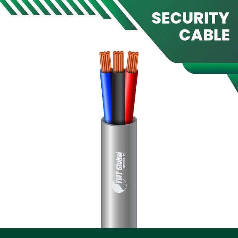 3 core cable wire security systems 16 awg 305m Security Cable 3core 1.5mm 305m