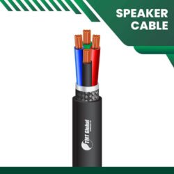 4 core Speaker cable braid shielded PE outdoor 10 to 20 awg 305m