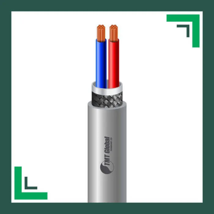Alarm Cable Shielded 2core 1.5mm 305m