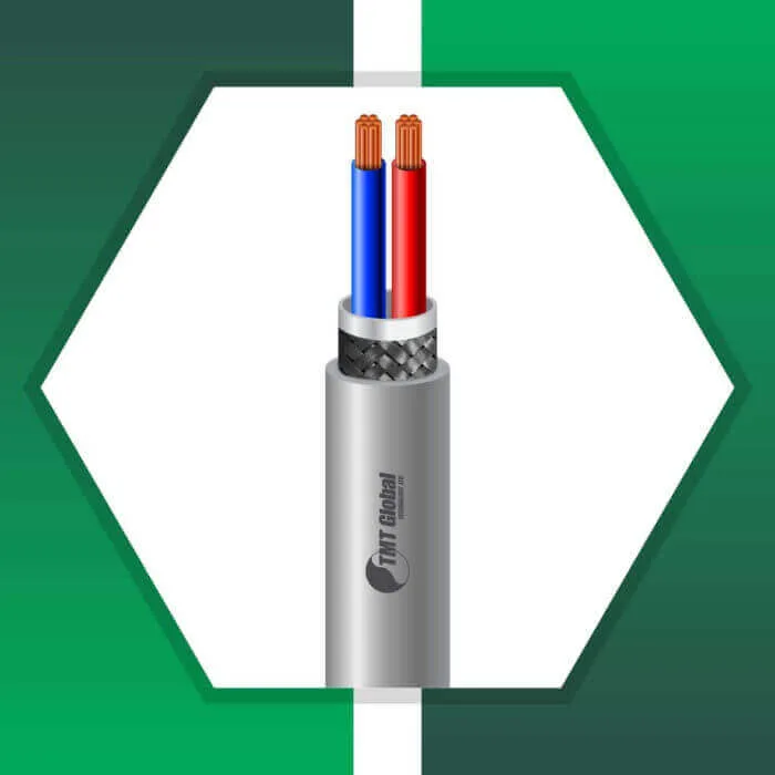 Alarm Cable Shielded 2core 1.5mm 305m