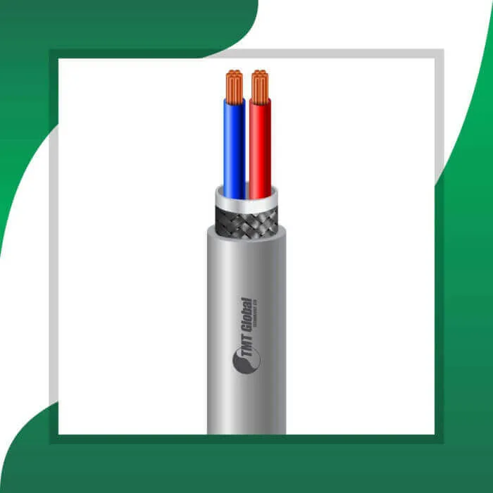Alarm Cable Shielded 2core 1.5mm 305m