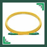 lc to lc apc fiber patch cord simplex lszh single mode 1-100 meter