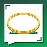 lc to lc apc fiber patch cord simplex lszh single mode 1-100 meter