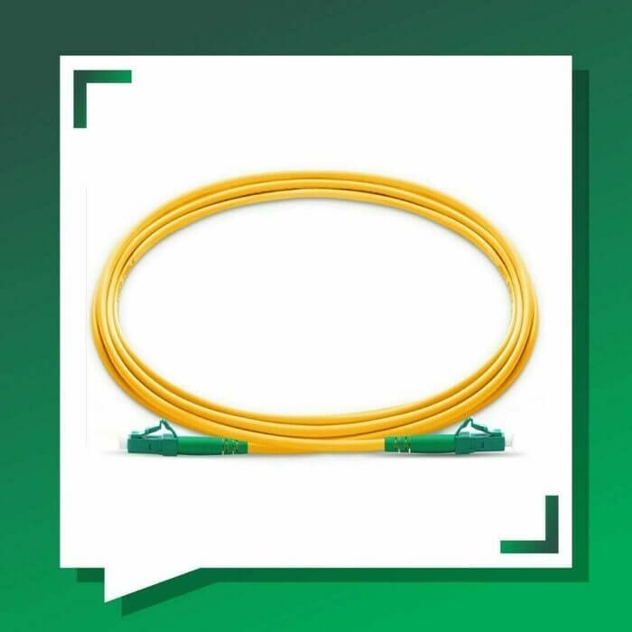 lc to lc apc fiber patch cord simplex lszh single mode 1-100 meter