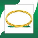 lc to lc apc fiber patch cord simplex lszh single mode 1-100 meter