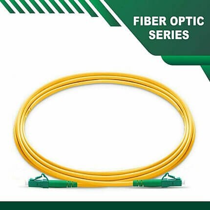 lc to lc apc simplex fiber patch cord lszh single mode 1-100 meter