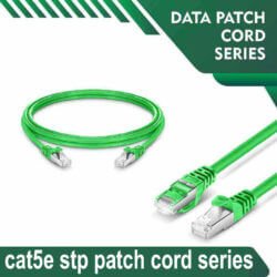 Cat5e stp 5X4SBNXX Green Patch cord 24 awg Cat5e stp 5X4SMNXX Green Patch cord 24 awg