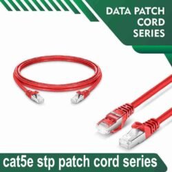 Cat5e stp 5X4SBRXX Red Patch cord 24 awg Cat5e stp 5X4SMRXX Red Patch cord 24 awg