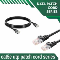 Cat5e utp 5X4PBKXX Black Patch cord 24 awg Cat5e utp 5X4PMKXX Black Patch cord 24 awg