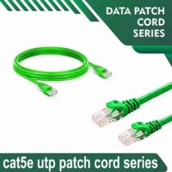 Cat5e utp 5X4PBNXX Green Patch cord 24 awg Cat5e utp 5X4PMNXX Green Patch cord 24 awg
